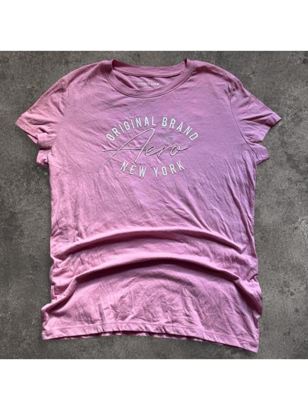 Beautful Y2K Pink Aeropostale Aero baby tee